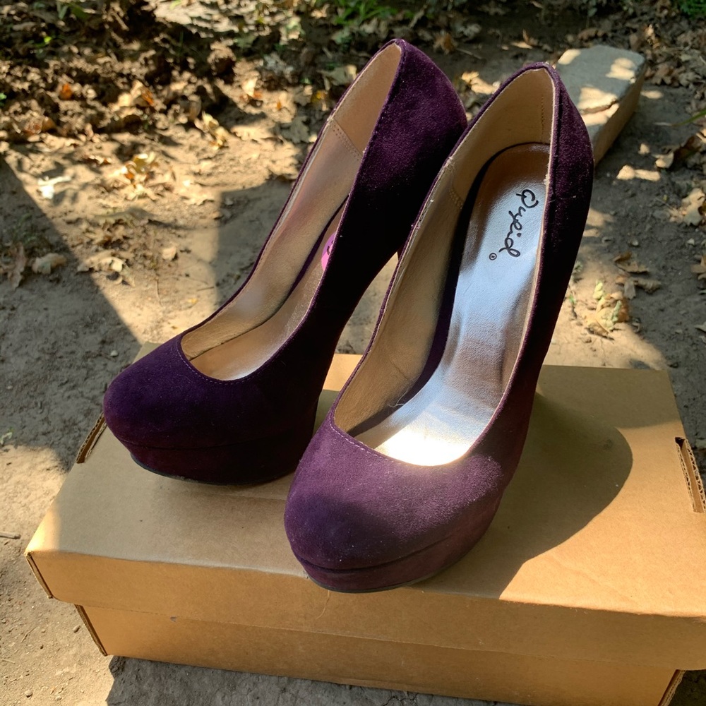 Purple heels